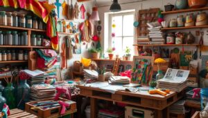 dicas para reciclar materiais no artesanato