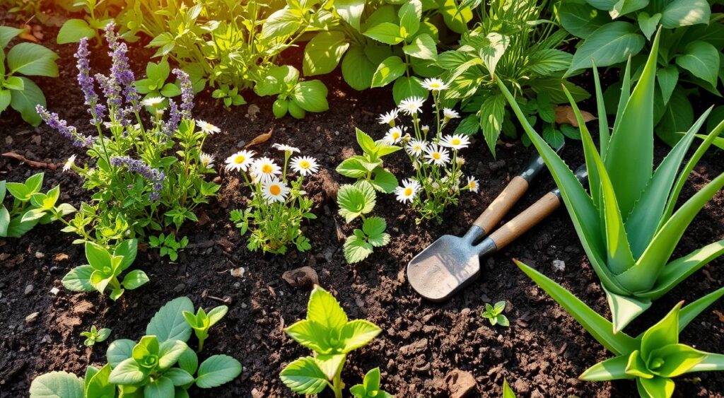 Adubos orgânicos para plantas medicinais