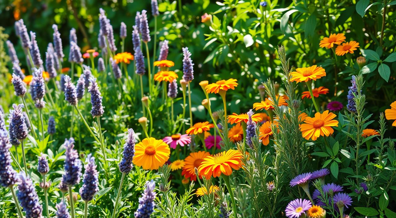 quais são as plantas que repelem insetos naturalmente?