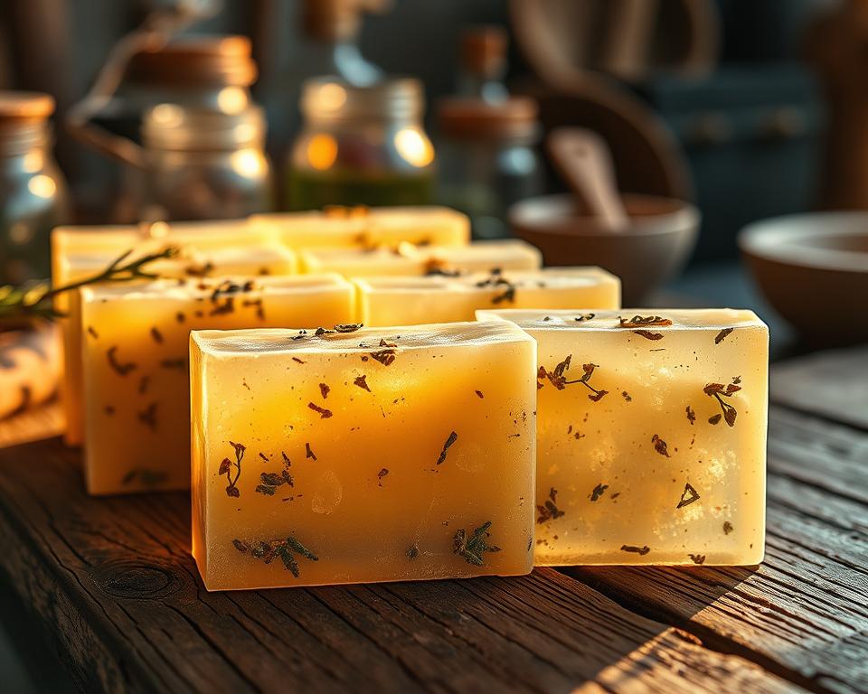 aromatização sabão caseiro
