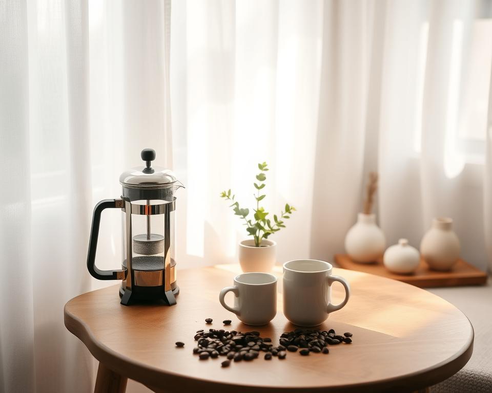 como montar um cantinho do café simples