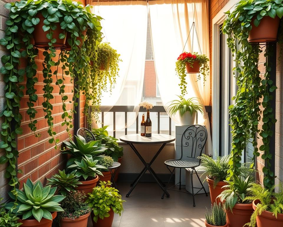 inspirações de decoração com plantas para apartamentos pequenos