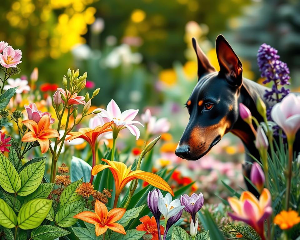 como identificar plantas tóxicas para cães