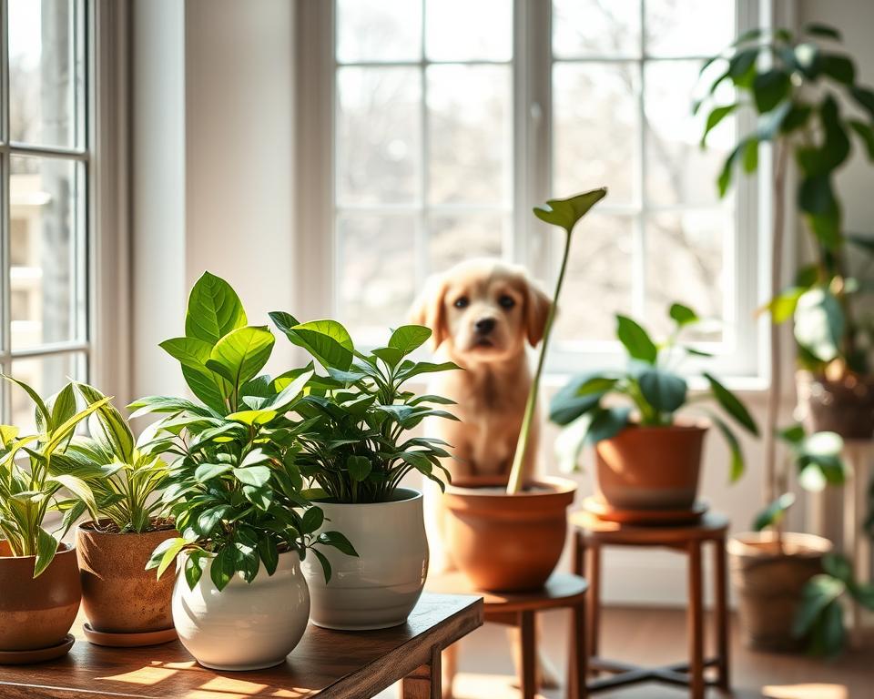 cuidados com plantas e animais de estimação