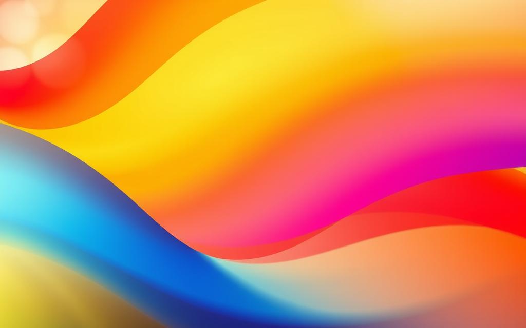 paleta de cores vibrantes
