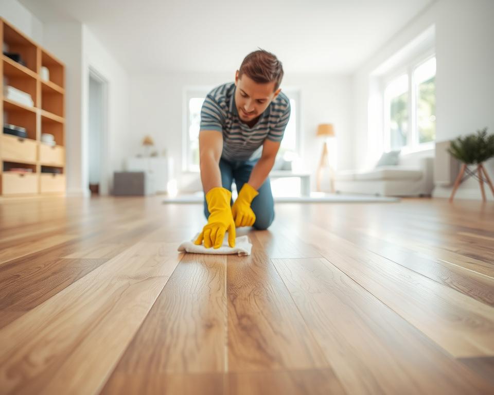 passo a passo limpeza piso laminado