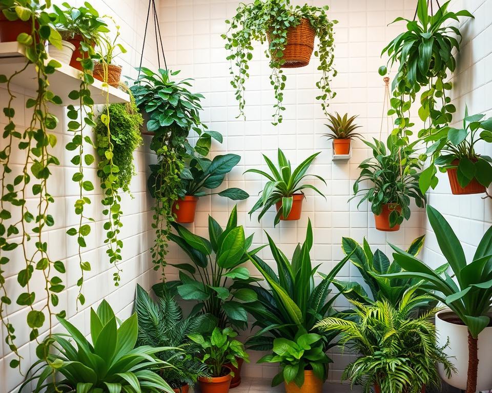 plantas ideais para banheiro
