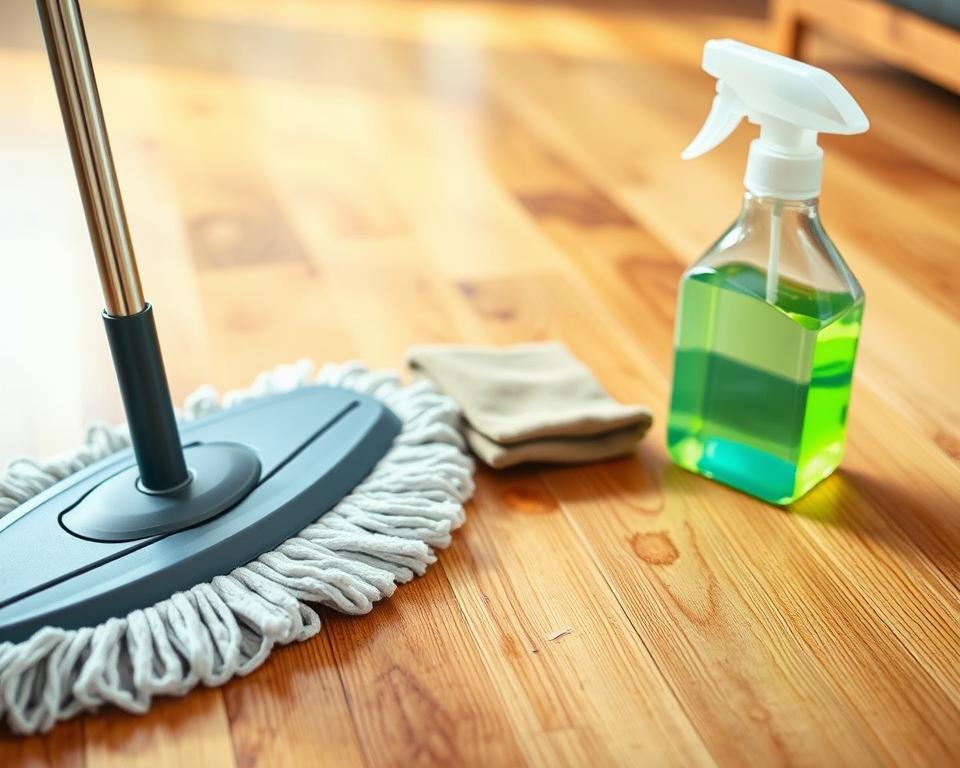 truques para limpar piso laminado