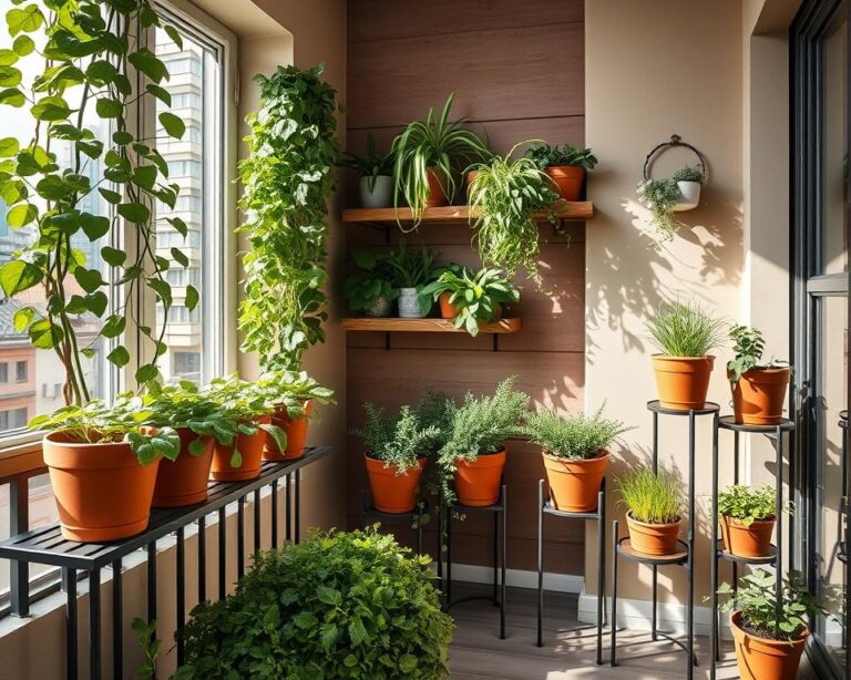 Como montar uma horta vertical na varanda