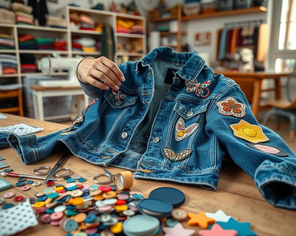 customização de roupas passo a passo