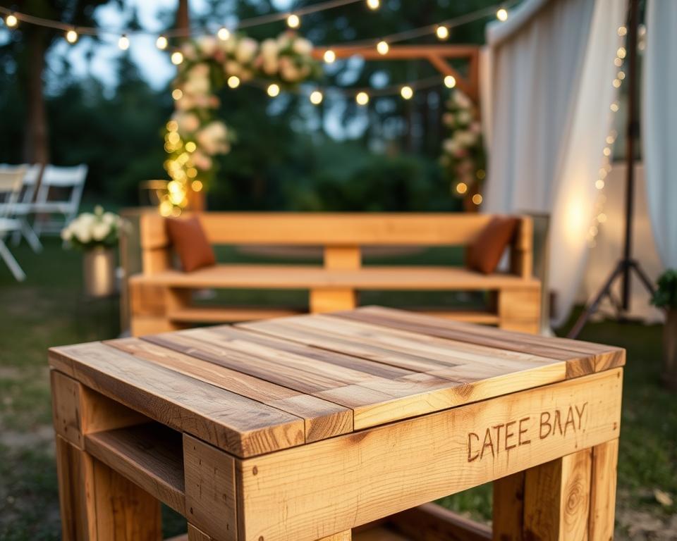 diy pallets casamento