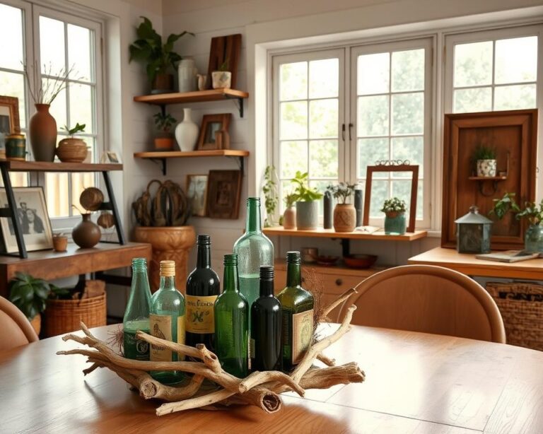 ideias de decoração com materiais recicláveis para casa
