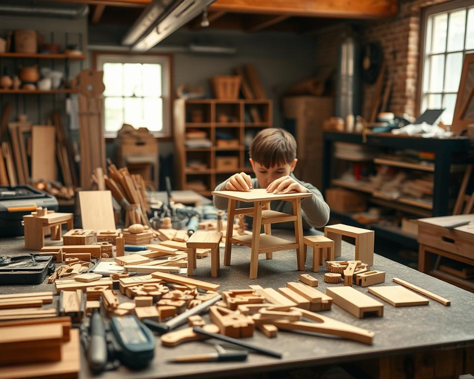 ideias de móveis pequenos para construir