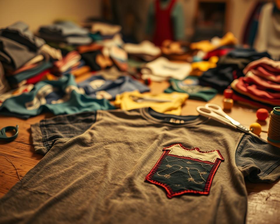 ideias para reformar camisetas antigas
