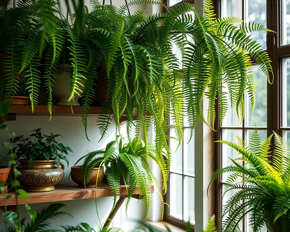 como cultivar samambaia em ambientes internos