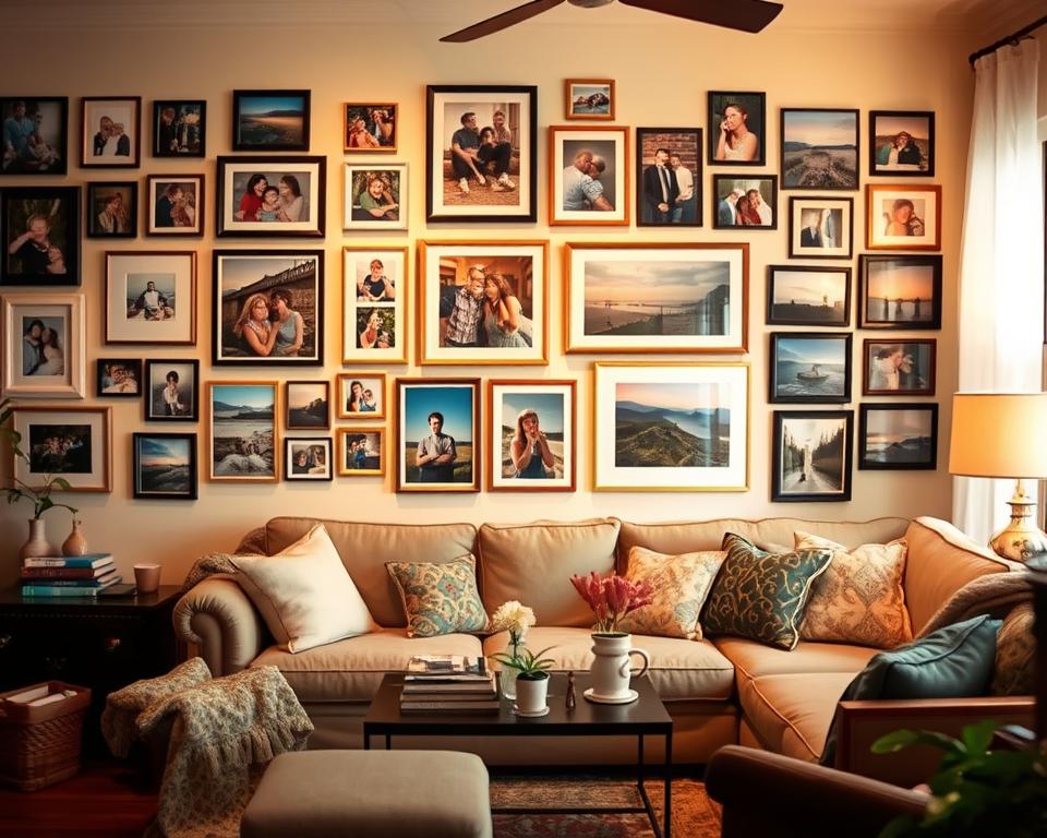 fotos na decoração de interiores