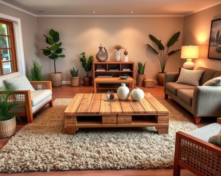 móveis decorativos sustentáveis