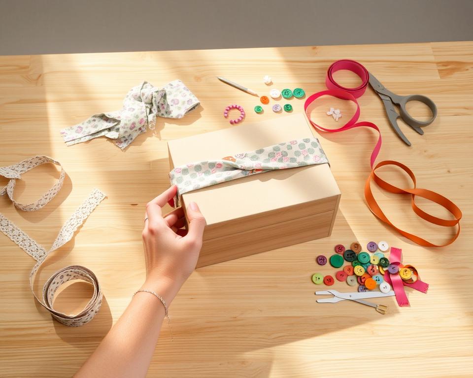 passo a passo de customização de caixinhas de MDF