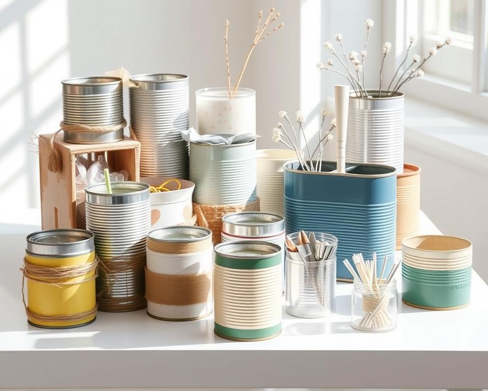 ideias criativas para reciclar latas