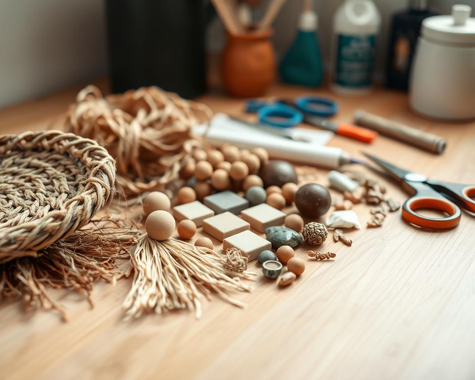materiais para descanso de panela