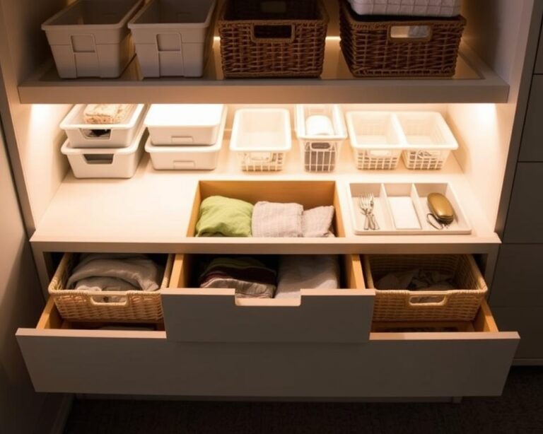 truques para organizar gavetas de forma funcional