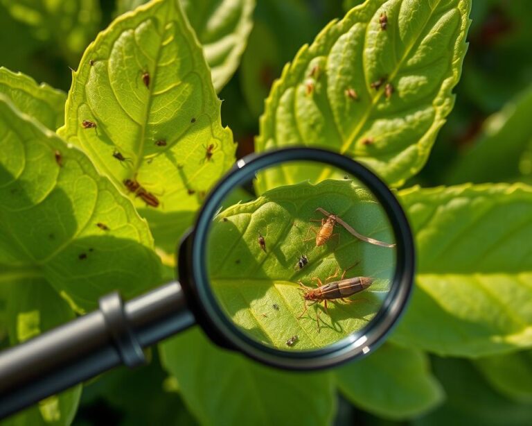 como identificar pragas nas folhas das plantas