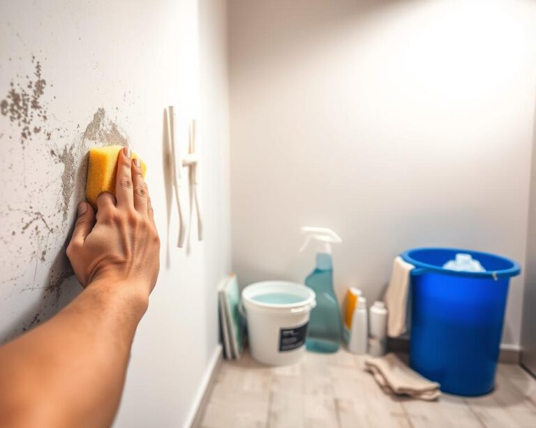 como limpar parede encardida sem estragar a pintura