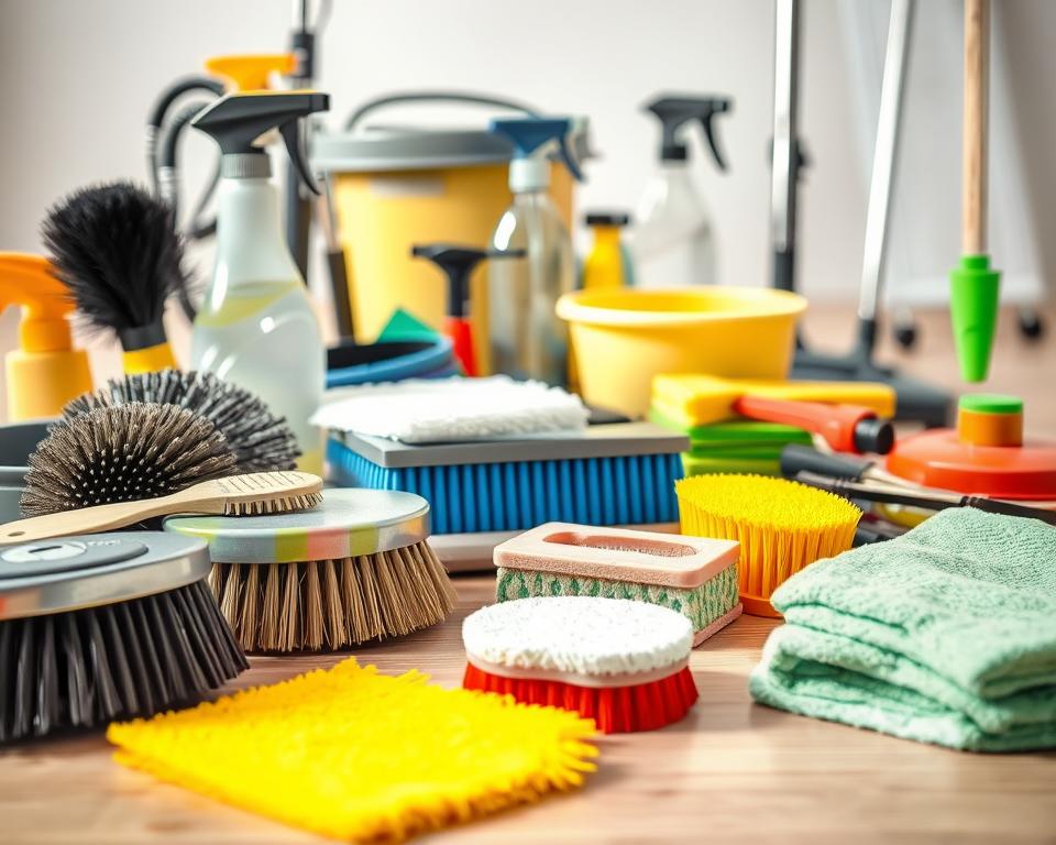 equipamentos de limpeza