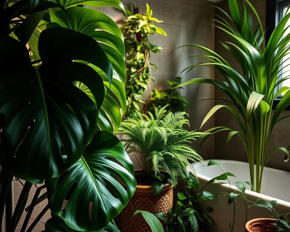 plantas para banheiro