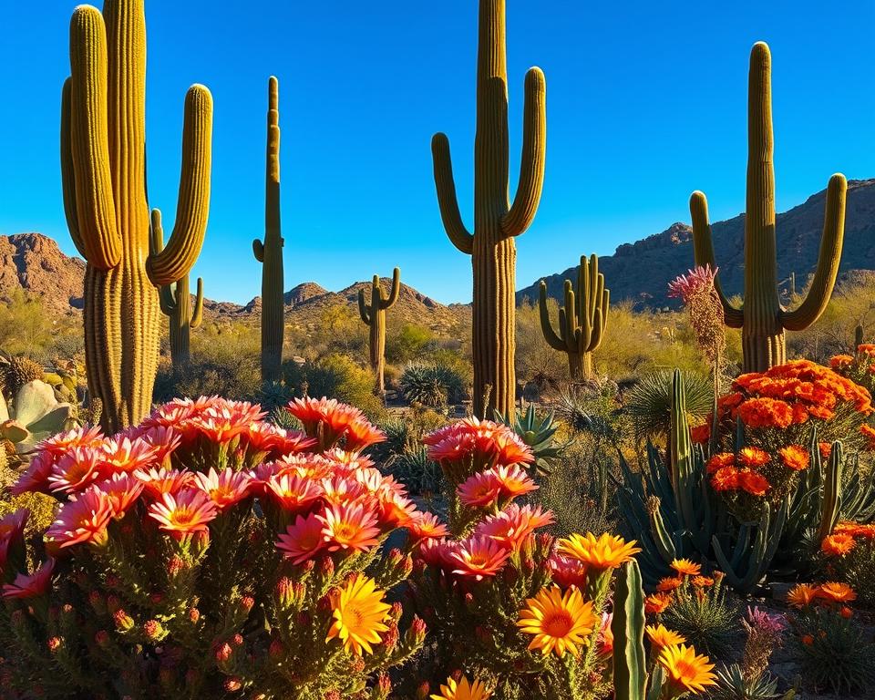 flores que suportam calor intenso
