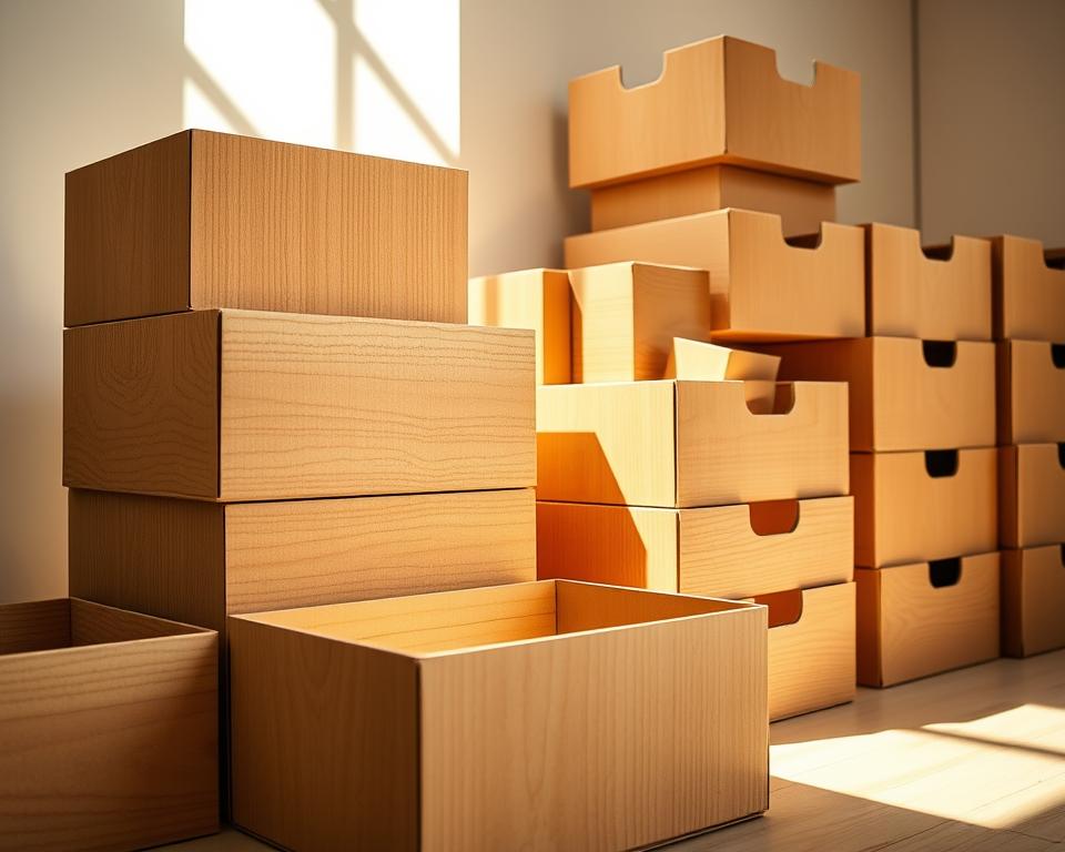 projetos caixa organizadora papelão
